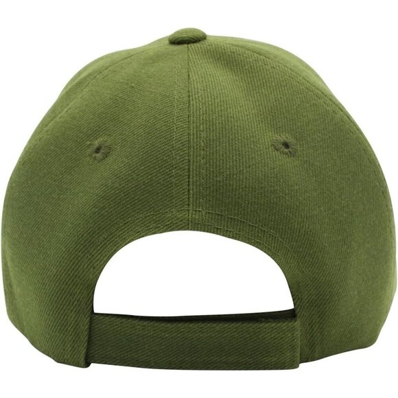 Baseball Cap Olive Men Women Hat main image 4